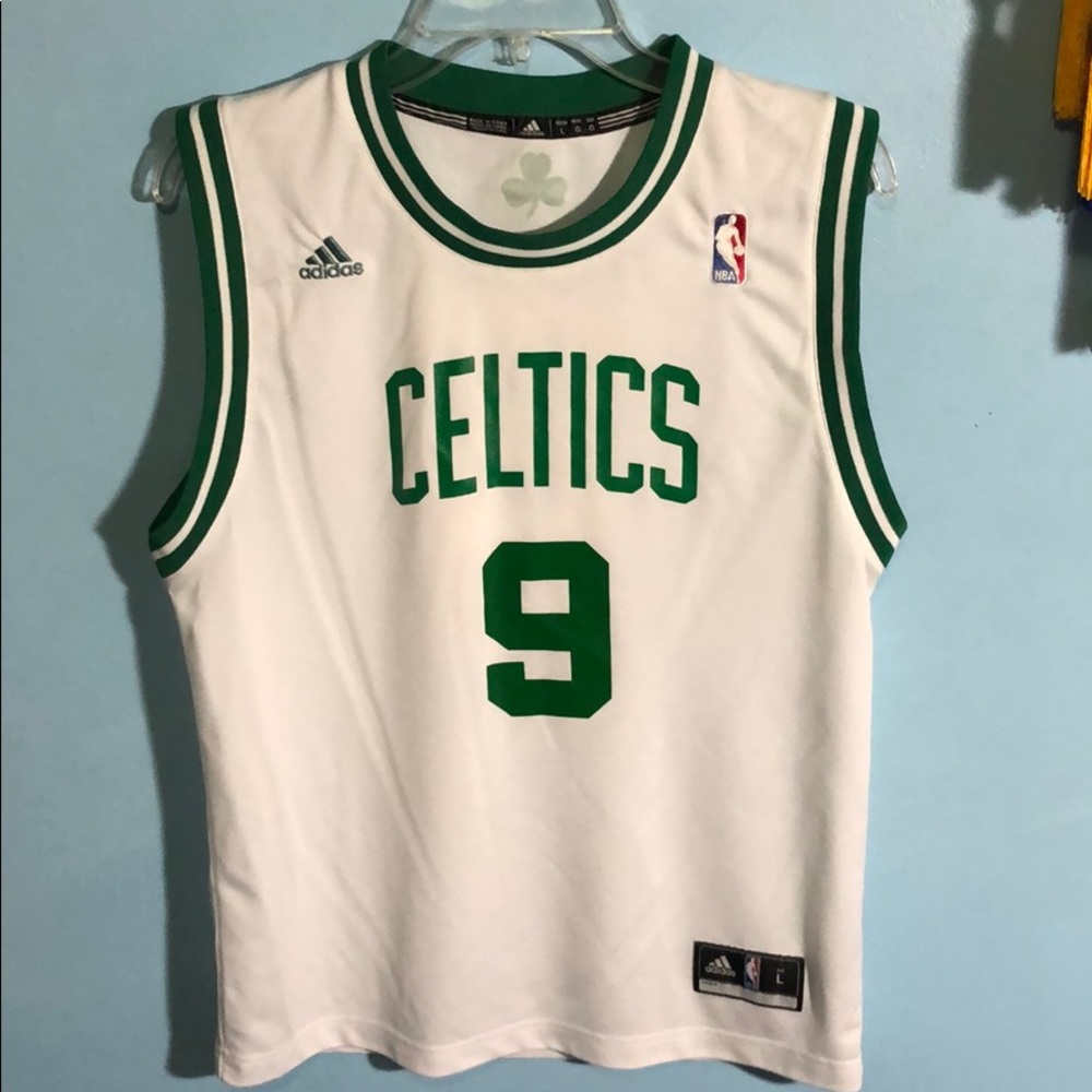White Boston Celtics Rajan Rondo Jersey